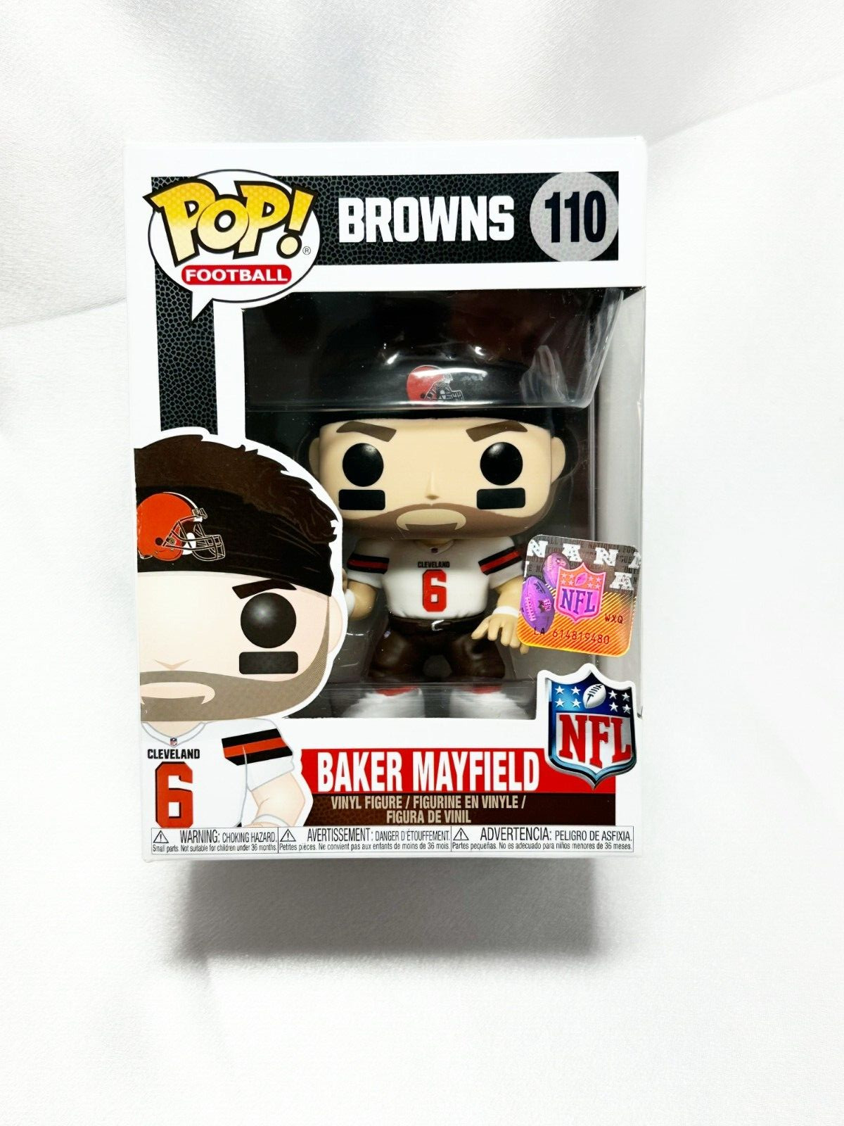 Cleveland Browns Nfl Funko Pop Vinyl Figure - Baker Mayfield