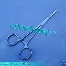 Kelly forceps Straight 6" Titanium SURGICAL INSTRUMENTS  T.T-391