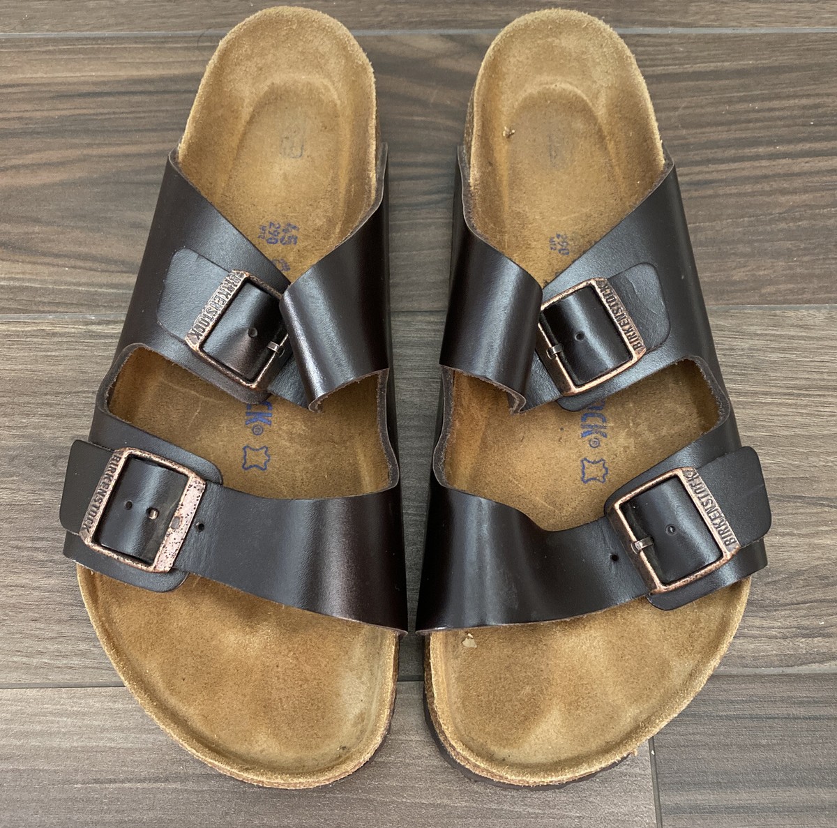 Birkenstock sandals men\'s size 12 Birkenstock Arizona Blue Men size 12 12 (45) | Mercari main image 3