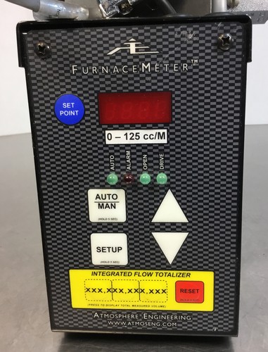 ATMOSPHERE ENGINEERING FURNACEMETER, FM-3960, 0-125 cc/M                   5B-33 - Foto 3 di 9