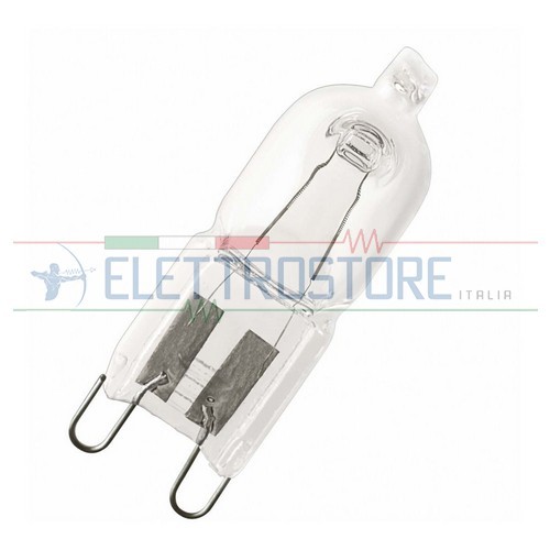 LAMPADA ALOGENA LAMPADA FORNO 300°C MAX ATTACCO G9 230V 40W - Foto 1 di 1