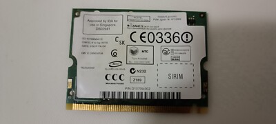 Intel Pro Wireless 2200BG Notebook WLAN Adapter Modul Mini PCI  gebraucht