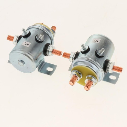 12V Continuous Duty Solenoid High Current Starter Relay 200 AMP 6 Terminal - Picture 2 of 8