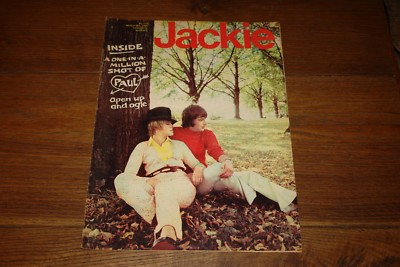JACKIE 1969 #273 GENE PITNEY DAVE DEE STATUS QUO TERRY REID BEATLES DEAN FORD 