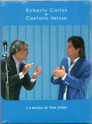 Roberto Carlos E Caetano Veloso DVD E A Música De Tom Jobim MINT Made In Brazil