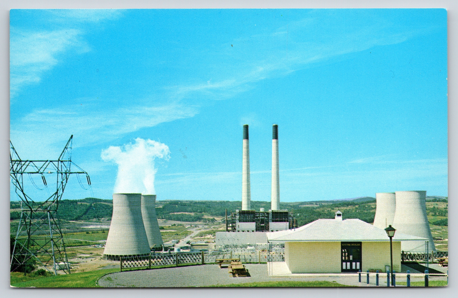 SpaceKeystone Generating Station Shelcota PennsylvaniaVintage
