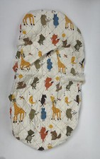 Land Nod Woodland Safari Giraffes Balloon Changing Pad Sheet Cover Crate Unisex