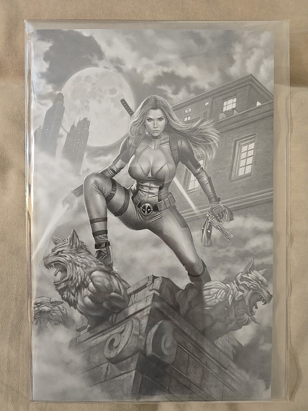 "Remember" Ashcan LADY DEADPOOL B&W VARIANT Comic Collective Exclusives   2024