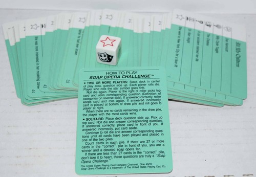 All My Children Spiel Seifenoper Challenge Vintage 1987 unbenutzt/offene Box - Bild 3 von 3