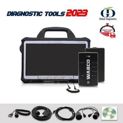 WABCO DIAGNOSTIC for Trailer/ Truck and Bus with TEB-EV 7.01  & ECASV3 with CFD1
