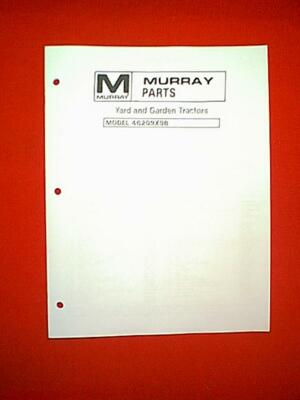 MURRAY TWIN CYLINDER YARD AND GARDEN TRACTOR MODEL # 46209X9B PARTS MANUAL | eBay | Two Cylinder Wiring Diagram Murray | | eBay