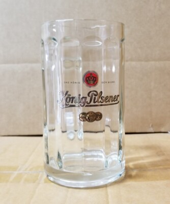 Konig Pilsner German Beer Mug Glass 0.5L