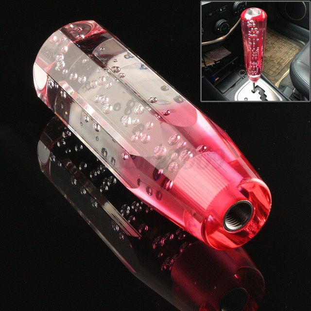 Universal Car 150mm Crystal Bubble Gear Stick Shift Lever Shifter Knob