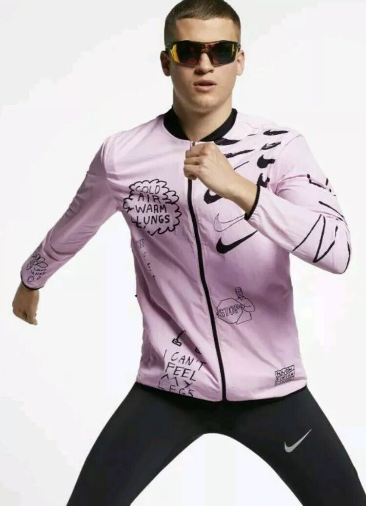 nike performance artist jacket graphic nathan bell