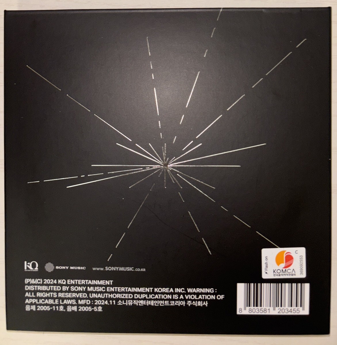 ATEEZ [GOLDEN HOUR : Part.2] HONGJOONG Autographed Signed Album