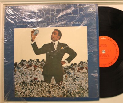 Jerry Butler Lp Ice On Ice On Mercury - Vg+ / Vg++ (In Shrink)
