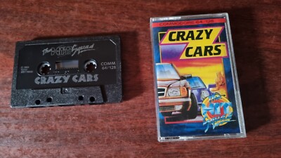 Commodre 64 C64 - Crazy Cars #G143 CIB Hit Squad