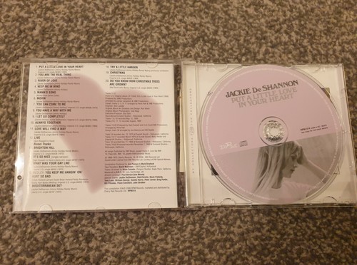 Jackie De Shannon Signed " Put A Little Love In Your Heart Cd - Picture 2 of 4