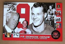 Detroit Red Wings Gordie Howe 80th Birthday Poster - Mr Hockey 11 x 17