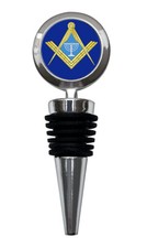 J&uuml;discher Masonic Menorah Weinflaschenverschluss