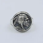 Skull 925 Silver  Designer Skull Ring Jewelry Mother's Day Size 7/8/9/10