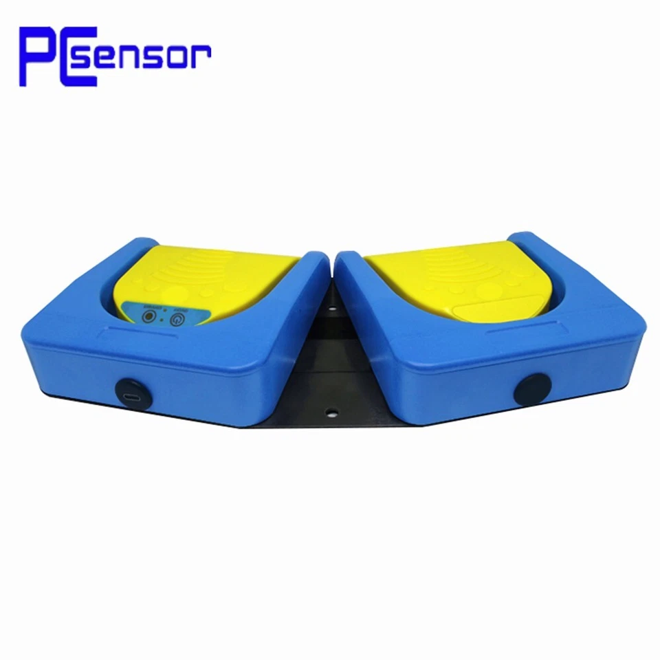 Wireless Bluetooth Foot Switch Double Pedal Custom USB Keyboard for Page Turner - Image 2 of 4