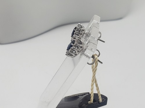 ORECCHINI ARMONIE GIOIELLI ORO 18KT CON ZAFFIRO E DIAMANTI 1756,00€- 20% (0447) - Foto 14 di 18