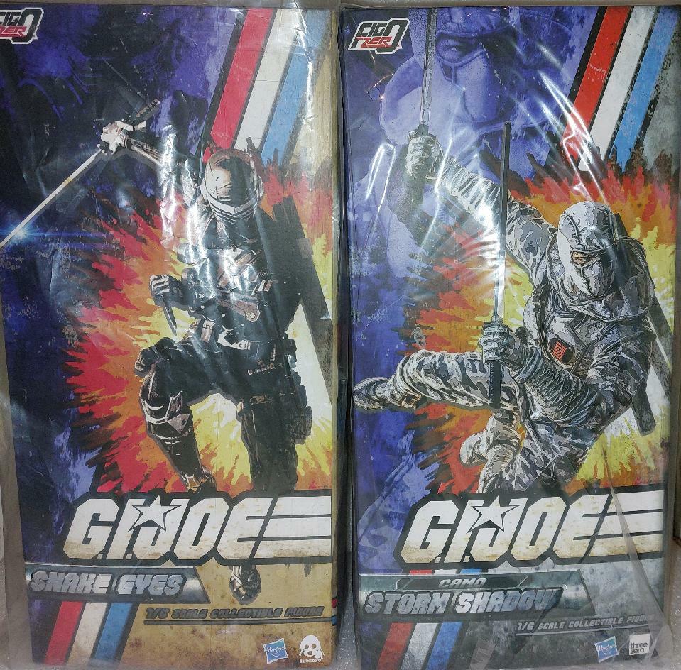 1/6 Threezero Three Zero 3Z GI Joe Snake Eyes & Cammo Storm Shadow