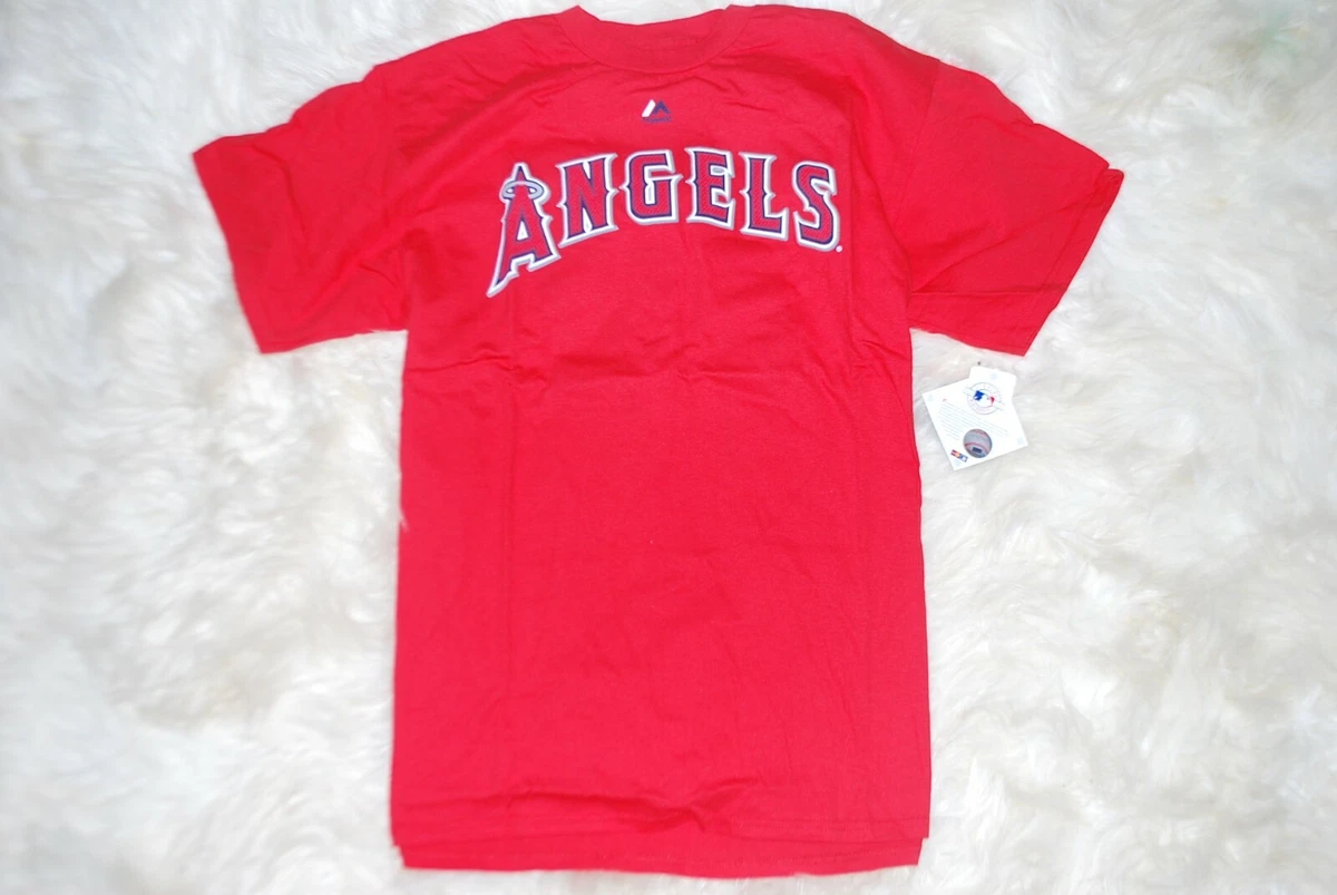 Men's Fanatics Branded Shohei Ohtani Red Los Angeles Angels 2021 Al MVP T-Shirt