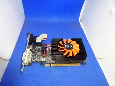 PALIT  nVIDIA GeFORCE GT620 1GB  PCI-E GRAFIKKARTE DVI HDMI-VGA #GK8060