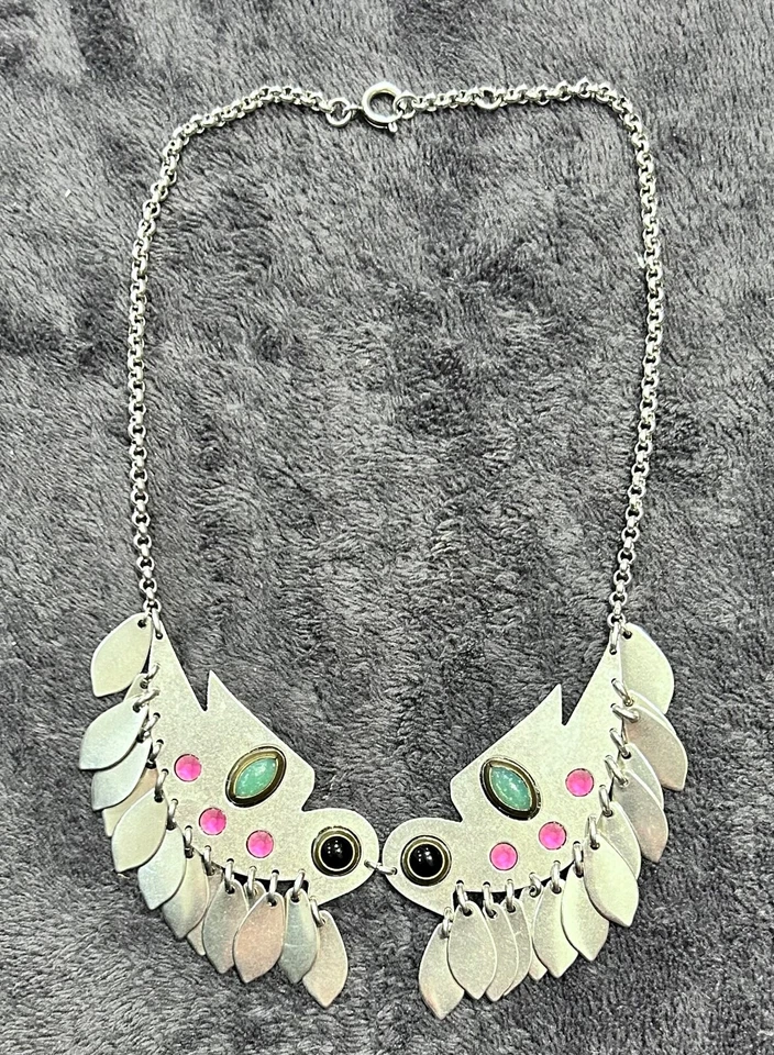 Дизайнерское ожерелье с двойной птицей Isabel Marant - Изображение 2 из 4