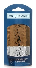 NEW YANKEE CANDLE SCENTPLUG DIFFUSER HAMMERED COPPER DESIGNER SHADE FRAGRANCE