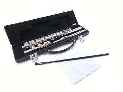 Yamaha YFL-281 Open Hole Flute Inline G C Foot – Reconditioned
