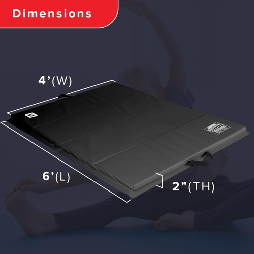 We Sell Mats - 4 Ft X 6 Ft X 2 - Personal Fitness & Exercise Mat for Home Workou - Picture 5 of 12