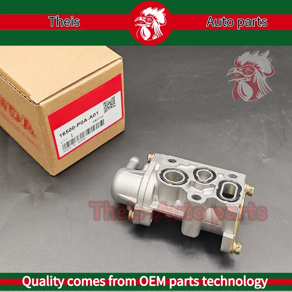 Solenoide de ralentí rápido OEM para Honda CR-V 1997-2001 Prelude 1997-2001 Accord 94-1997 Foto 4 de 4