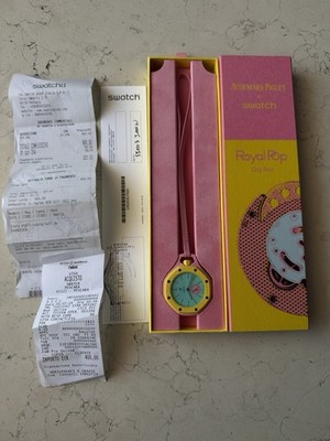 Swatch x Audemars Piguet AP Bioceramic Royal Pop Savonnette Otg Roz SSX03J100N