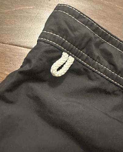 Vintage Herren Sundek 6" Nylon schwarz/lila/grün/gelb Shorts-Größe 32 - Bild 10 von 14