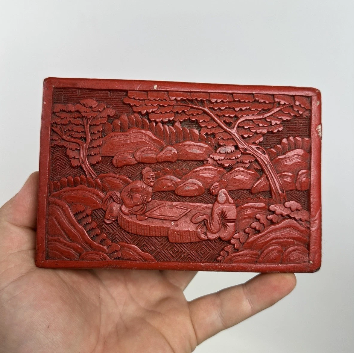 中国漢銅器　古銅置物　木箱付　1070g /幅約19㎝　東Y7-0501⭐︎2F 中国漢銅器 古銅置物 木箱付 1070g /幅約19㎝ 東Y7-0501