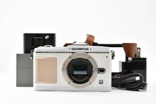 Olympus E-P2 White Mirrorless Camera Body Compact Photography