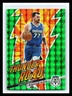 2022-23 Panini Luka Dončić Thunder Road Prizm Mosaic Green Holo # 9