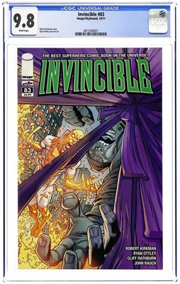 Invincible #83 CGC 9.8 2011 4612340021
