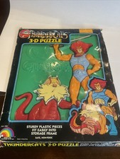 LJN Toys 1986 Thunder Cats 3-D puzzle Lion-o and Snarf. READ