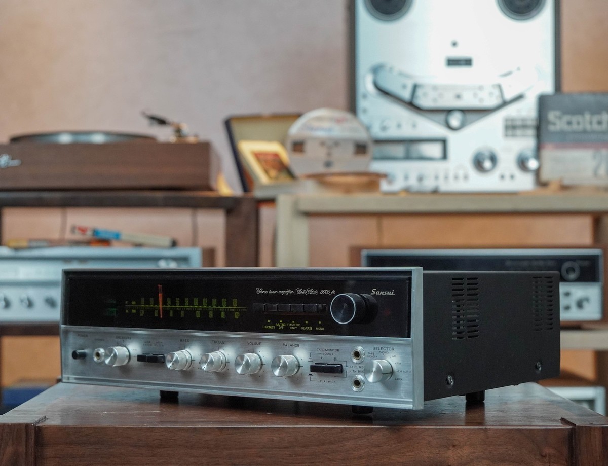 Sansui 5000A Stereo Tuner Amplifier – Fully restored, Serviced