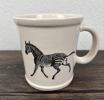 World Market ZEBRA Coffee Mug ''Nothing Is Ever Black and White'' Ceramic Tea Cup