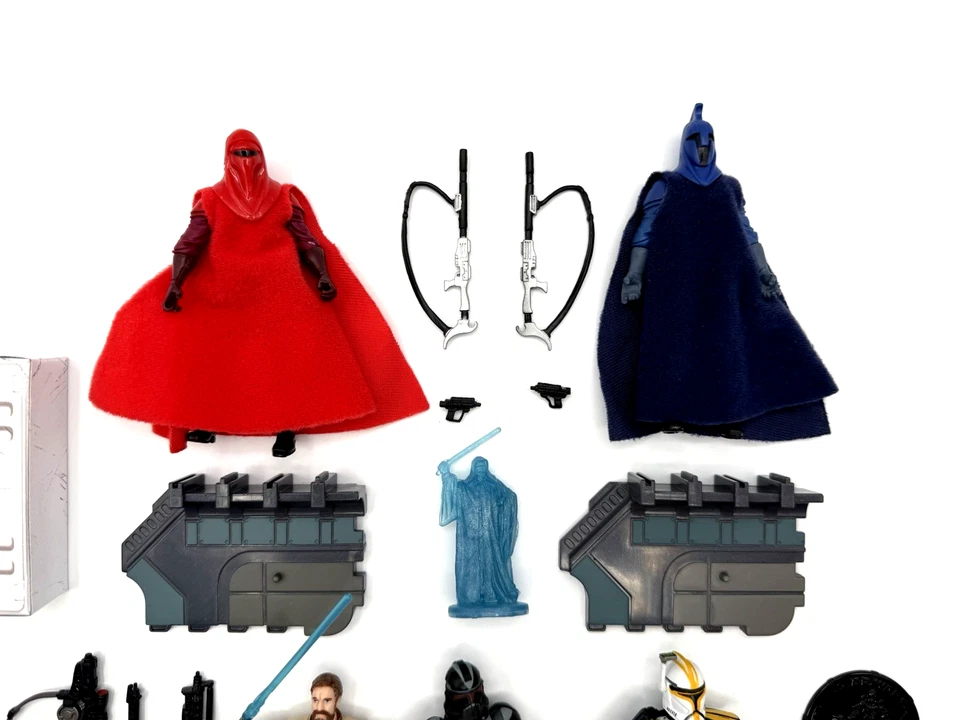 Lote de figuras Hasbro Star Wars Episodio 3 Obi-Wan ARC Trooper Shadow Utapau Guards Foto 3 de 4
