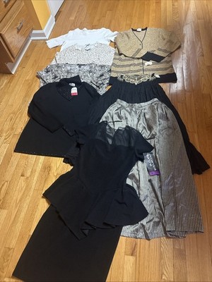 Womens Clothing Lot 8 Size M All New Good Brands Assorted- Tops,skirts,dress,
