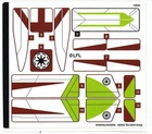 LEGO STICKER SHEET 75333 OBI WAN KENOBI'S JEDI STARFIGHTER from set New