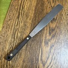 Vtg Frosting Cake Spreader Bowl Scraper Spatula stainless USA Maid of Honor Nice