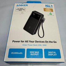Anker 20000mAh 30W Power Bank - Black