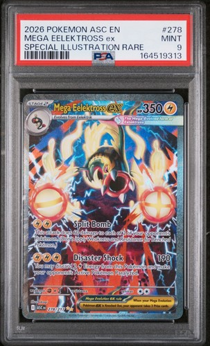 Mega Eelektross ex graded PSA 9 for sale on eBay